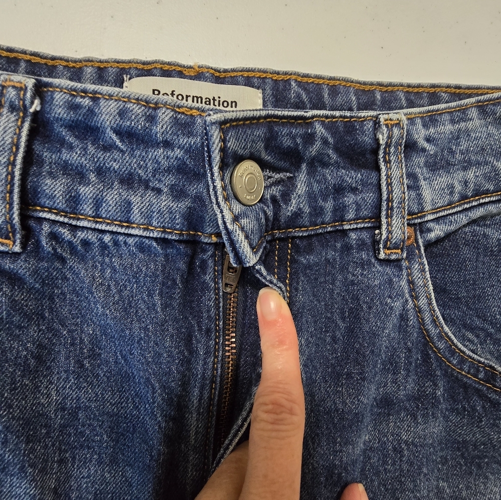 Reformation Margot High Rise Flare Jeans 30x33 70s Retro - Picture 11 of 14